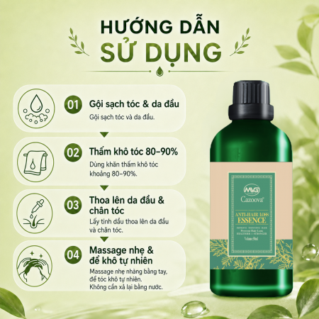 Tinh dầu Serum Cazoova Anti Hair Loss 50ml