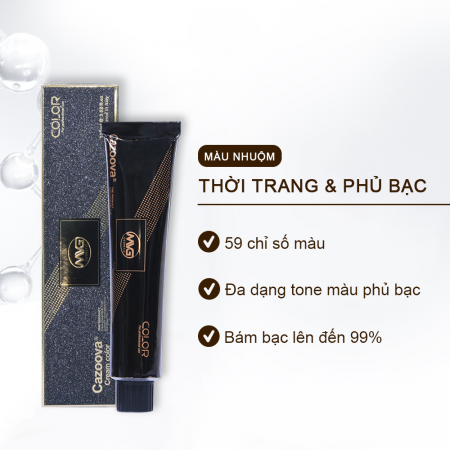 Kem nhuộm tóc Cazoova Cream Color 100ml