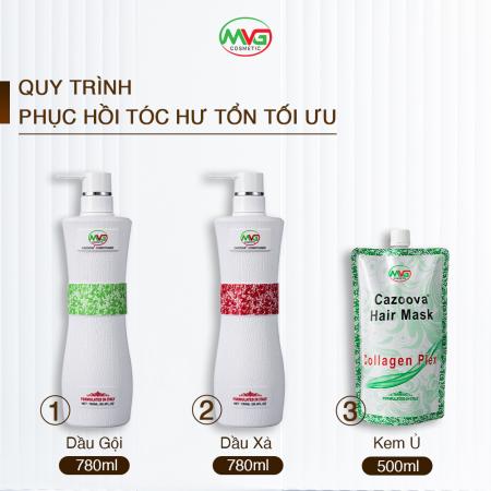 Hấp Phục hồi Cazoova Hair Mask túi 500 ml