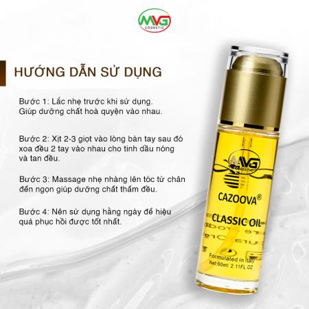 Tinh dầu Cazoova Classic 60ml