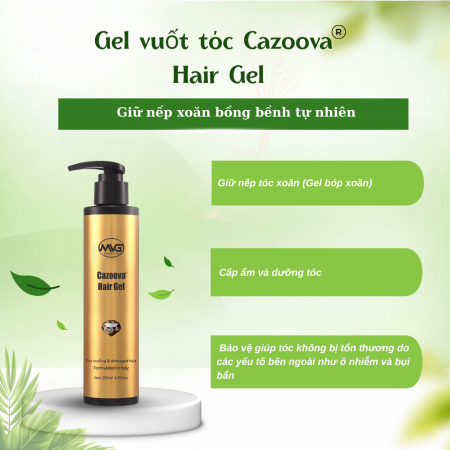 Gel vuốt tóc Cazoova Hair Gel 200ml