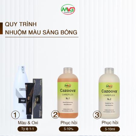 Kem nhuộm tóc Cazoova cream color 100ml