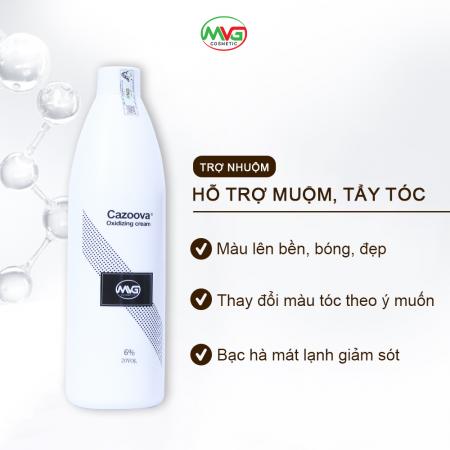 Sản phẩm hỗ trợ nhuộm tóc Cazoova oxidizing cream 1000ml