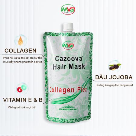 Hấp Phục hồi Cazoova Hair Mask túi 500 ml